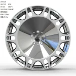 Benz Gls480 600 Series Chrome Wheel - Image 2
