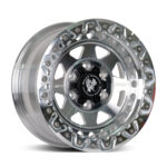 F601 silver machined forged off-road wheel for Toyota Hilux and Ford Ranger