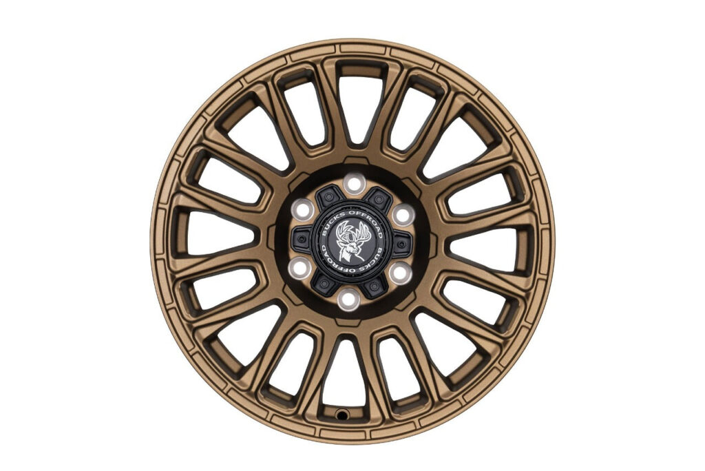 17x9 forged off-road wheel matte bronze for 4x4 trucks