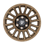 17x9 forged off-road wheel matte bronze for 4x4 trucks