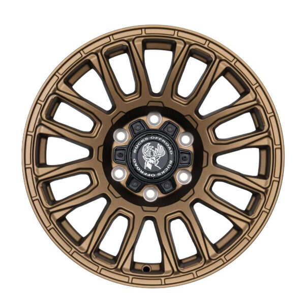 17x9 forged off-road wheel matte bronze for 4x4 trucks