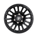 17 inch beadlock off-road wheel matte black for jeep wrangler