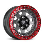 F601 forged beadlock off-road wheel 17x8.5 for Jeep Wrangler Ford Ranger Toyota Hilux