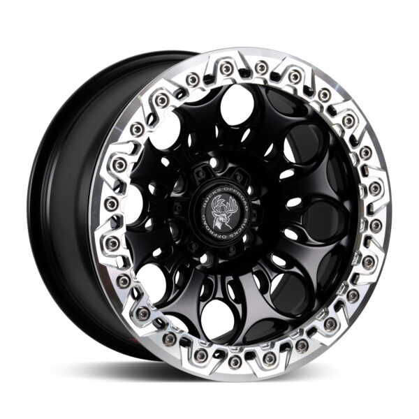 B502 beadlock off-road wheel 17x8.5 18x8.5 for Jeep Wrangler Ford Ranger Toyota HiluxRanger Toyota Hilux