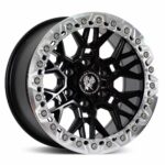 B504 forged beadlock off-road wheel 17x8.5 18x8.5 for Jeep Wrangler Ford Ranger Toyota Hilux