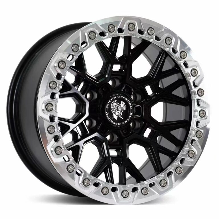 B504 forged beadlock off-road wheel 17x8.5 18x8.5 for Jeep Wrangler Ford Ranger Toyota Hilux