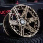 B511 bronze forged off-road wheel for Tacoma and overland vehicles