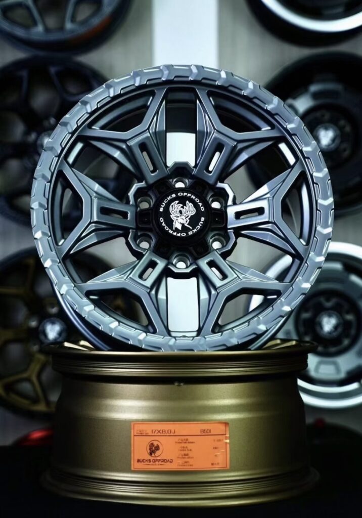 B507 off-road wheel 17x8.5 18x8.5 for Ford Bronco Toyota Hilux Jeep Gladiator